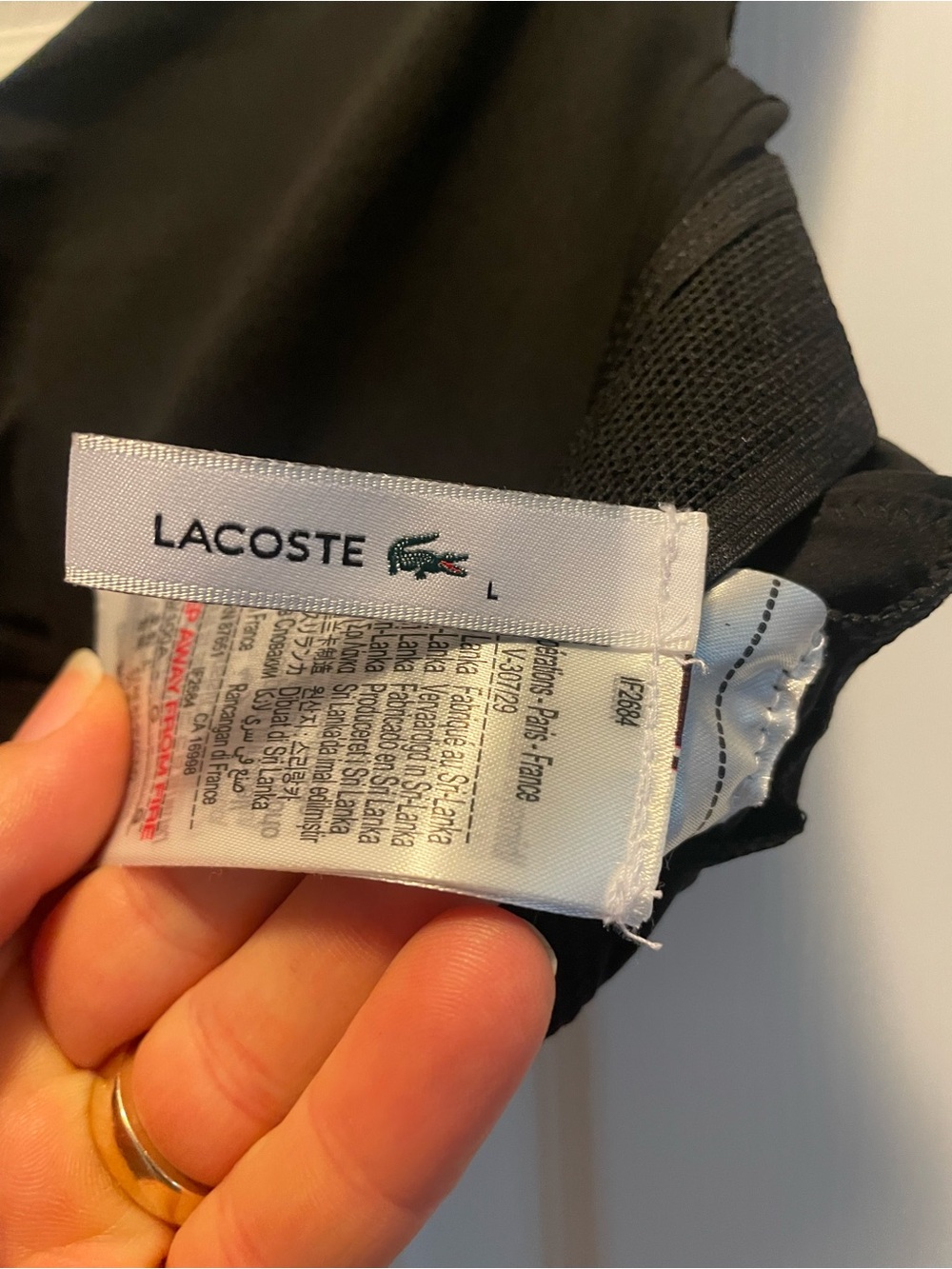 Lacoste Cutout Wireless Microfiber Bra size L - Picture 5 of 7